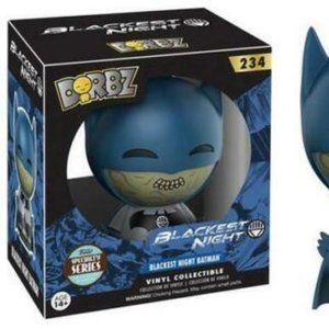 NWT Dorbz Specialty Series DC: Blackest Night BATMAN